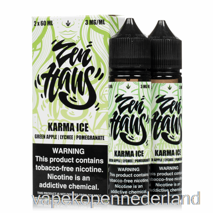 Elektronische Sigaret Vape Karma Ijs - Zen Haus - 120ml 0mg